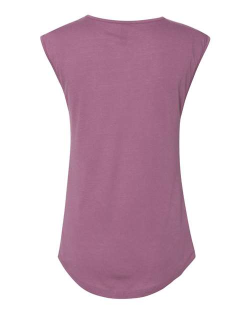 Women's Festival Sleeveless Deep V-Neck T-Shirt - Shiraz Back