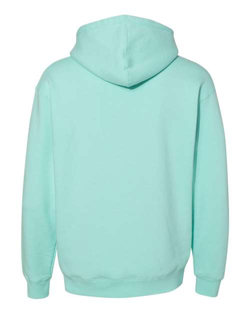 Unisex Heavyweight Hooded Sweatshirt - Mint Back