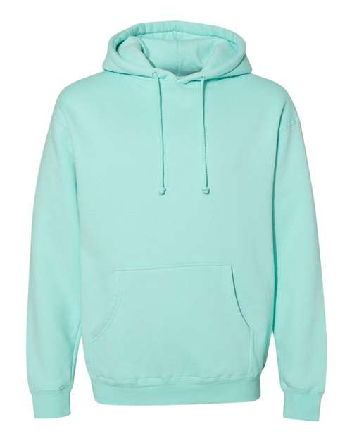 Unisex Heavyweight Hooded Sweatshirt - Mint Front