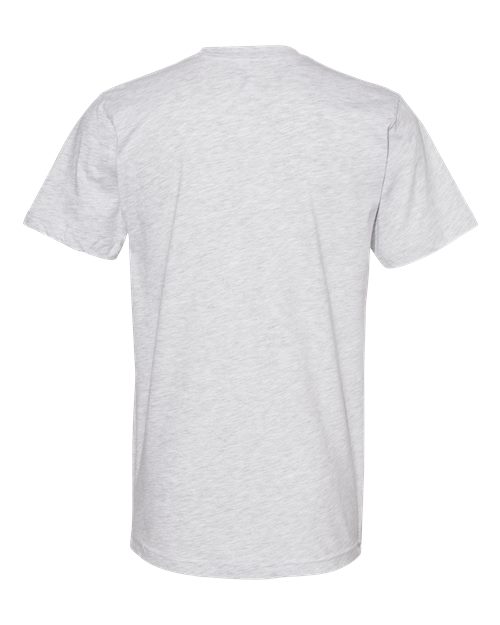 Unisex Fine Jersey Tee - Ash Grey Back