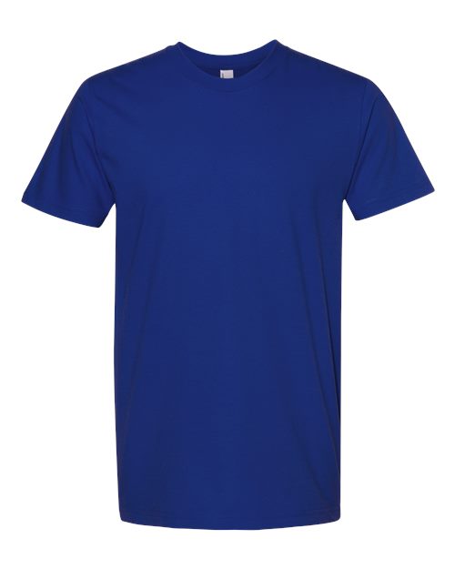 Unisex Fine Jersey Tee - Lapis Front
