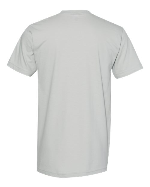 Unisex Fine Jersey Tee - New Silver Back