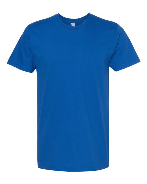 Unisex Fine Jersey Tee - Royal Blue Front