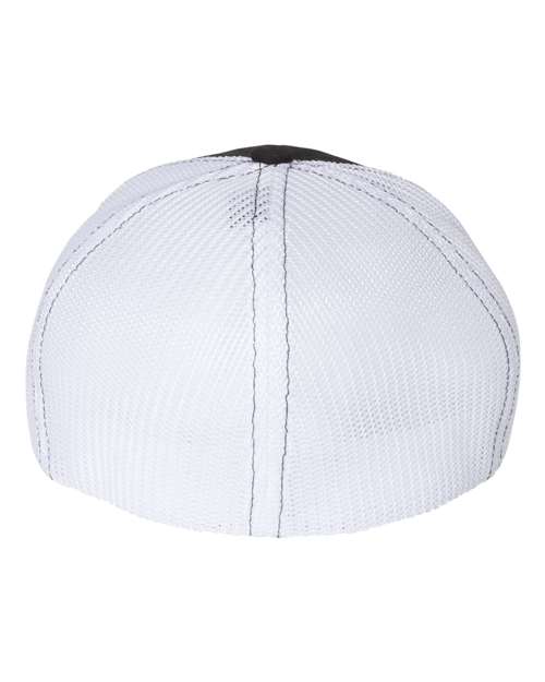 R-Flex Trucker Cap - Black/ White Back
