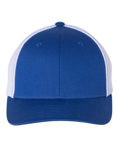 R-Flex Trucker Cap - Royal/ White Front