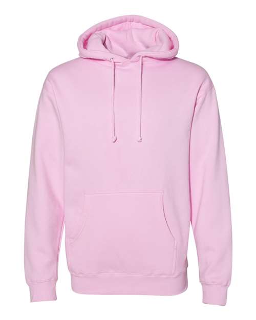 Unisex Heavyweight Hooded Sweatshirt - Light Pink Front