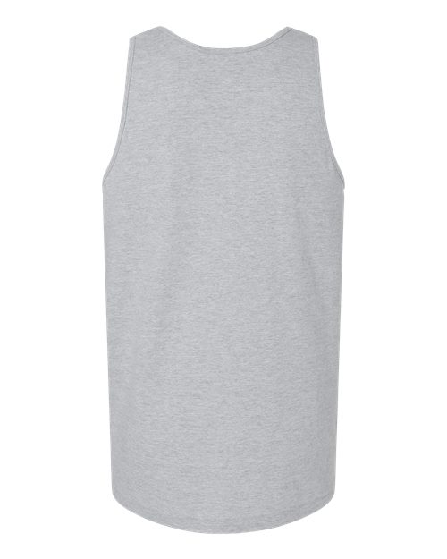 Unisex Fine Jersey Tank - Heather Grey Back