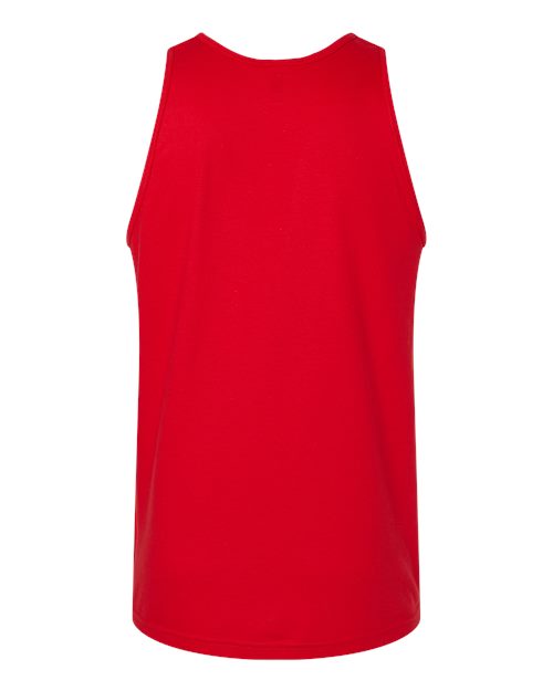 Unisex Fine Jersey Tank - Red Back