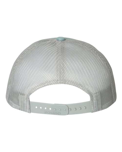 Low Pro Trucker Cap - Smoke Blue/ Aluminum Back
