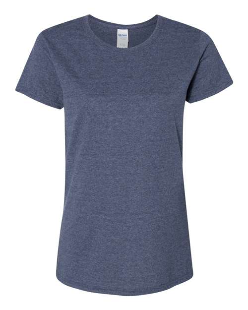 Women's Heavy Cotton™ T-Shirt - Heather Navy Front