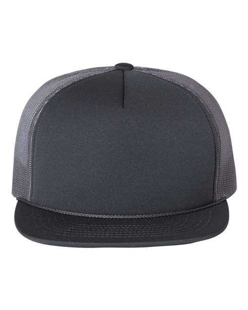 Foamie Trucker Cap - Charcoal Front