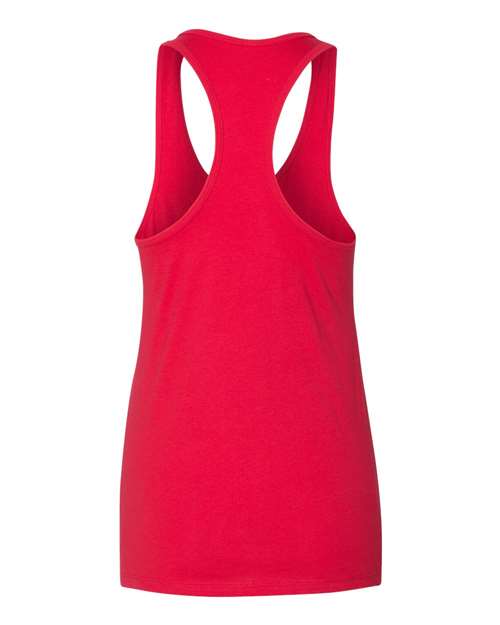 Women's Jersey Racerback Tank - Red Back