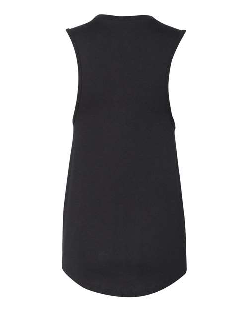 Women's Jersey Muscle Tank - Black Back