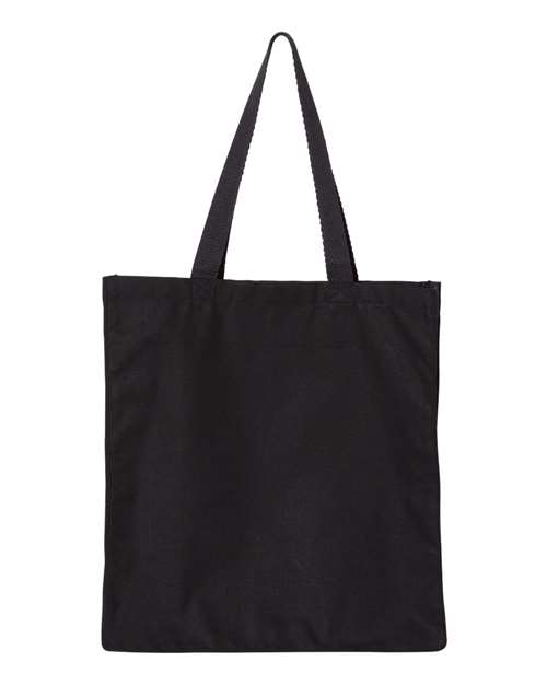 Promotional Shopper Tote - Black Front