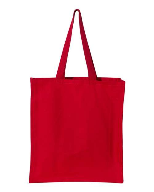Promotional Shopper Tote - Red Front