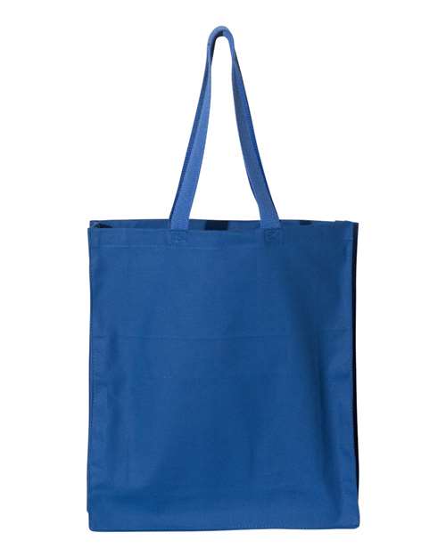 Promotional Shopper Tote - Royal Back