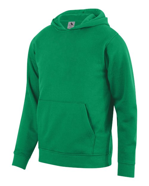 Youth 60/40 Fleece Hooded Sweatshirt - Kelly Front