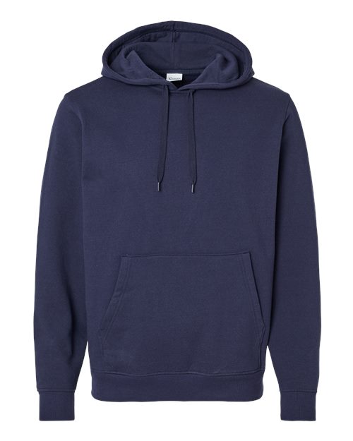 Unisex 60/40 Fleece Hooded Sweatshirt - Navy Front