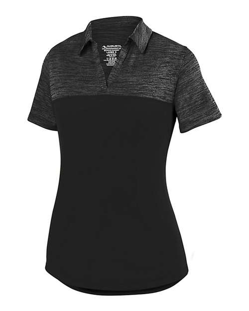 Augusta Sportswear Women's Shadow Tonal Heather Polo - Side