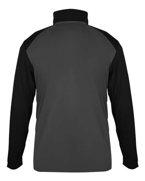 Men's Ultimate SoftLock™ Sport Quarter-Zip Pullover - Graphite/ Black Back
