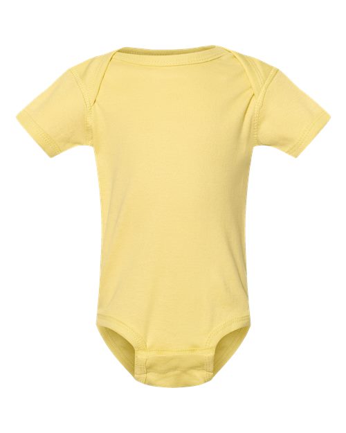 Infant Baby Rib Bodysuit - Butter Front