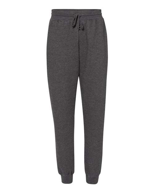 Women’s Sport Athletic Fleece Joggers - Charcoal Front