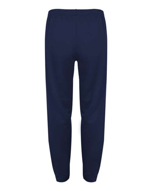 Men's Unbrushed Polyester Trainer Pants - Navy Back
