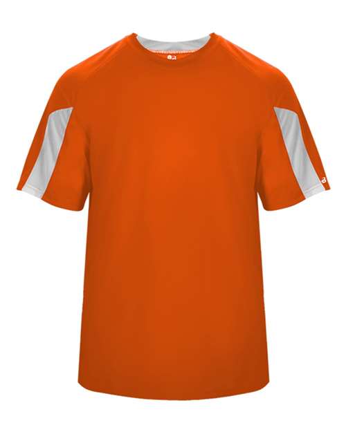 Youth Striker T-Shirt - Burnt Orange/ White Front