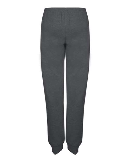 Youth Athletic Fleece Joggers - Charcoal Back