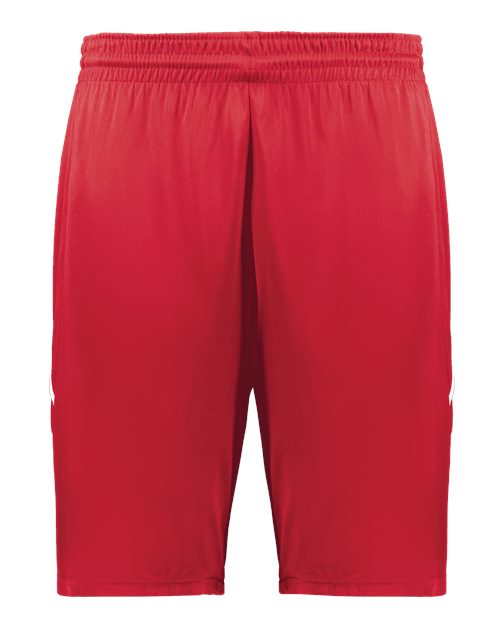 Unisex Alley-Oop Reversible Shorts - Red/ White Front