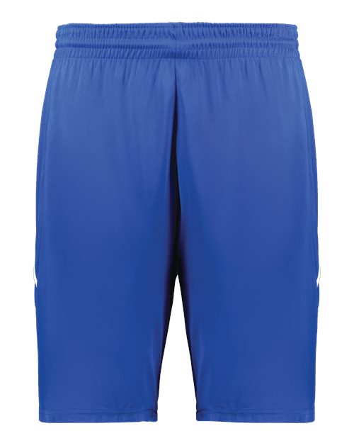 Unisex Alley-Oop Reversible Shorts - Royal/ White Front