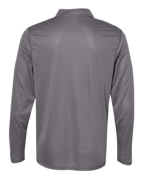 Men's Attain Color Secure® Performance Quarter-Zip Pullover - Graphite Back