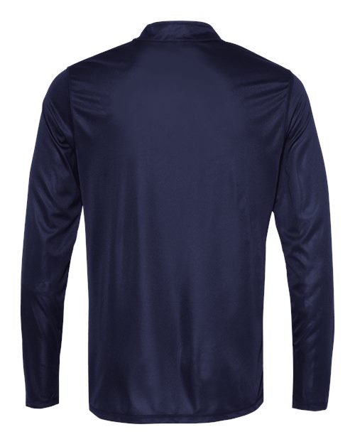 Men's Attain Color Secure® Performance Quarter-Zip Pullover - Navy Back