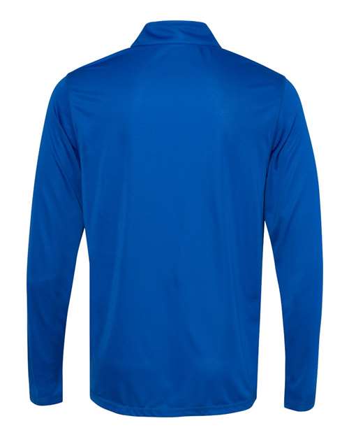 Men's Attain Color Secure® Performance Quarter-Zip Pullover - Royal Back