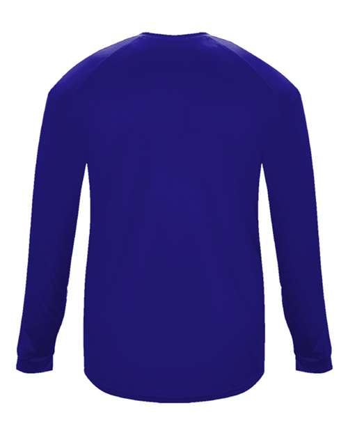 Men's Ultimate SoftLock™ Long Sleeve T-Shirt - Purple Back