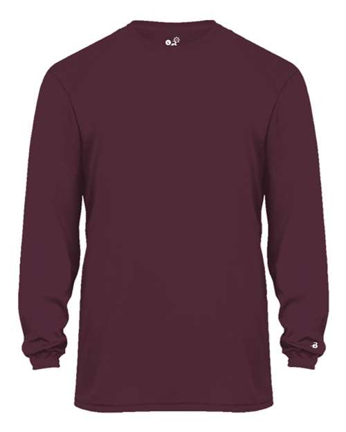 Men's Ultimate SoftLock™ Long Sleeve T-Shirt - Maroon Front