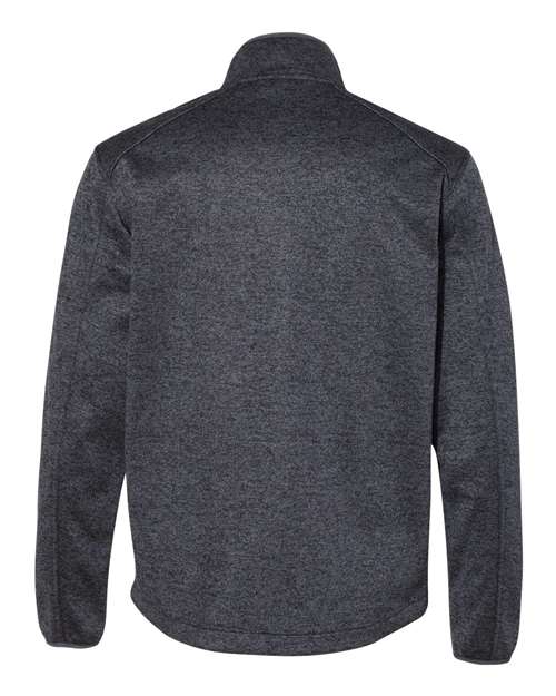 Men's Atlas Sweater Fleece Full-Zip Jacket - Charcoal Back