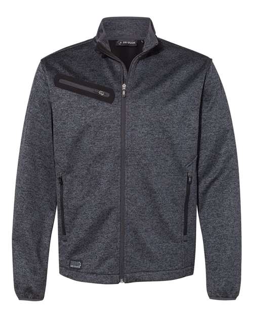 Men's Atlas Sweater Fleece Full-Zip Jacket - Charcoal Front