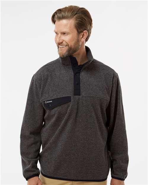 DRI DUCK Men's Denali Mountain Fleece Pullover - Model Front