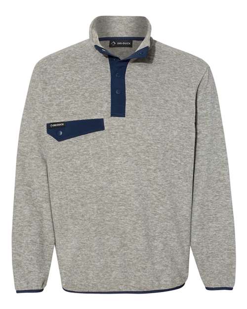 Men's Denali Mountain Fleece Pullover - Platinum Front