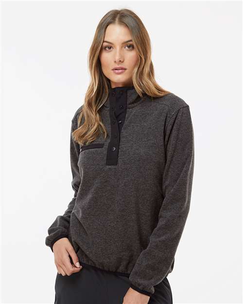 DRI DUCK Women's Denali Mountain Fleece Pullover - Model Front