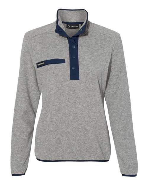 Women's Denali Mountain Fleece Pullover - Platinum Front