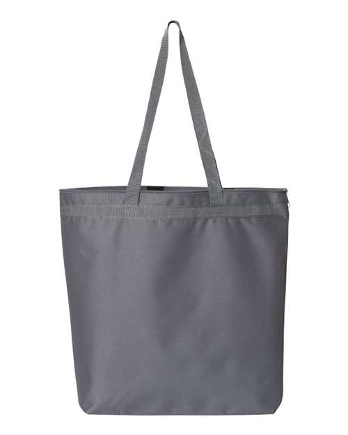 Melody Large Tote - Charcoal Back