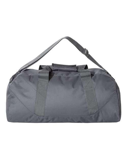 Recycled 23 1/2" Large Duffel Bag - Charcoal Back
