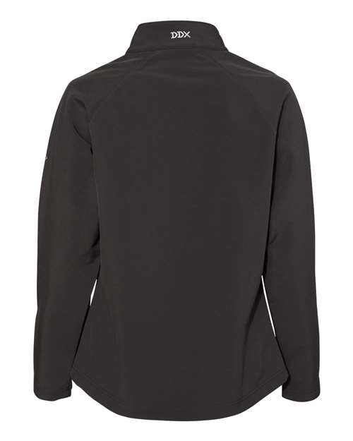 Women's Contour Soft Shell Jacket - Charcoal Back