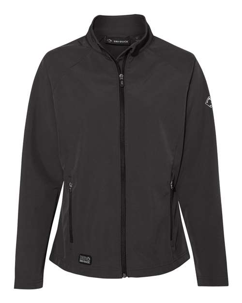 Women's Contour Soft Shell Jacket - Charcoal Front