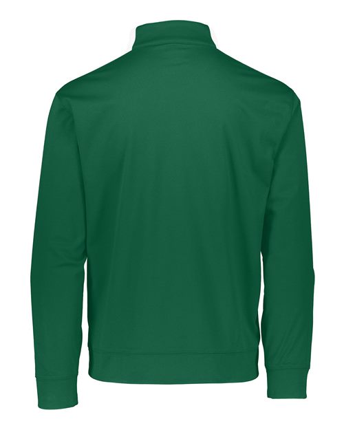 Men's Medalitst 2.0 Quarter-Zip Pullover - Dark Green/ White Back