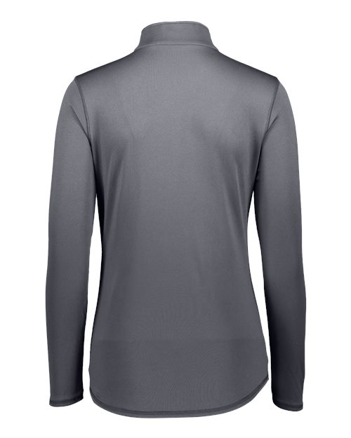 Women's Attain Color Secure® Performance Quarter-Zip Pullover - Graphite Back