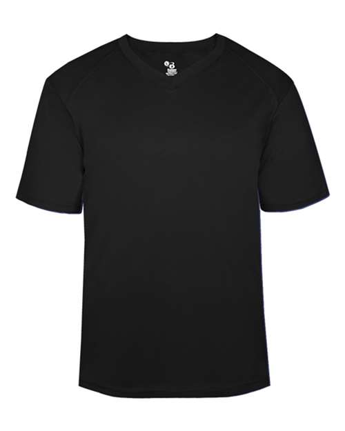 Men's B-Core V-Neck T-Shirt - Black Front