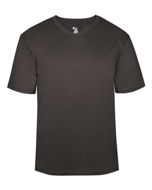 Men's B-Core V-Neck T-Shirt - Graphite Front